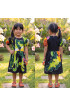 Hand Painted Rayon Kids Dress